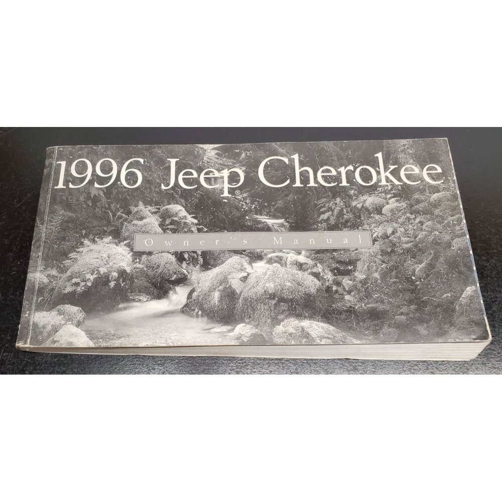 1996 Jeep Cherokee Owner's Manual Second Edition - Original